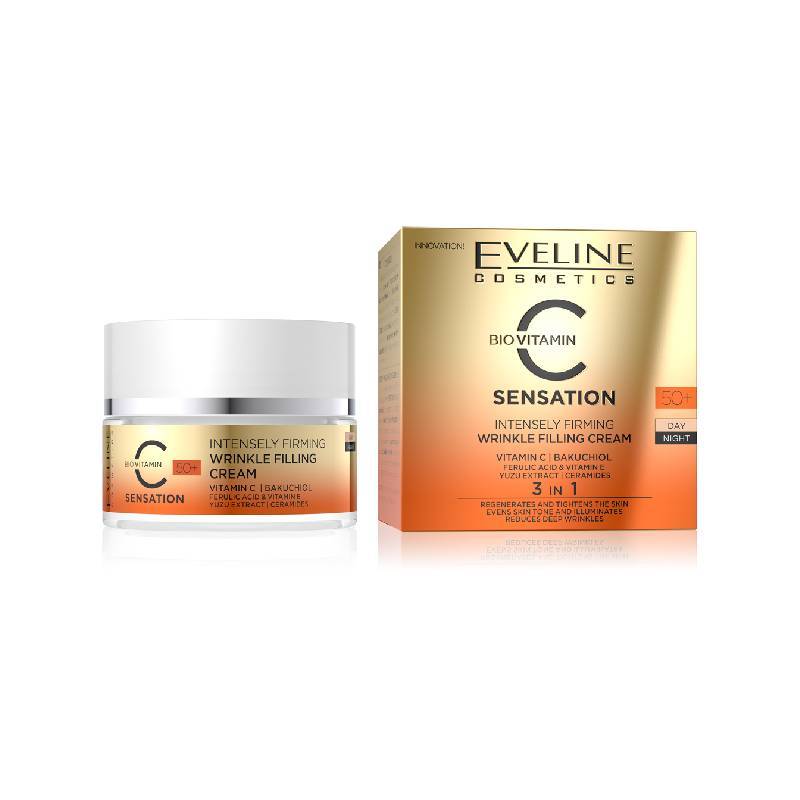 EVELINE C SENSATION CREMA REAFIRMANTE DIA/NOCHE 50+ 50ML