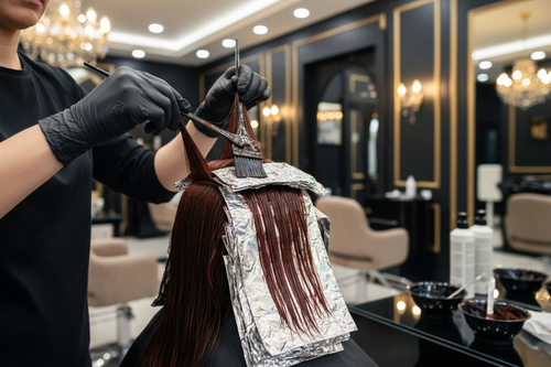 no m gusta hazme mas imagnees profesionales como que le estan teñiendo el pelo y cosas asi 